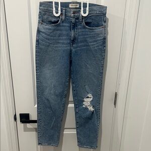 Madewell The Girl Jeans, Size 27